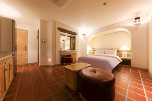 奢華客房, 1 張加大雙人床 | 書桌、免費 Wi-Fi