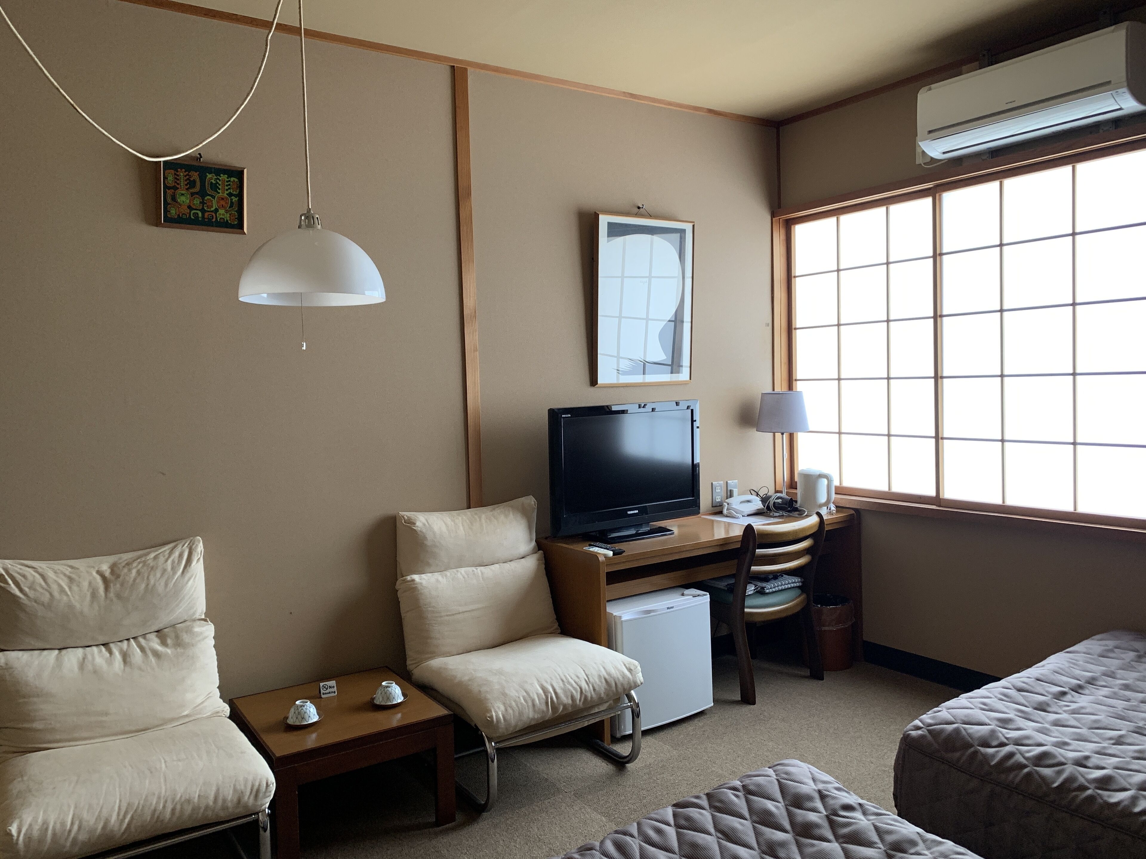 standard twin room, non smoking | laptop workspace, blackout curtains, free wifi