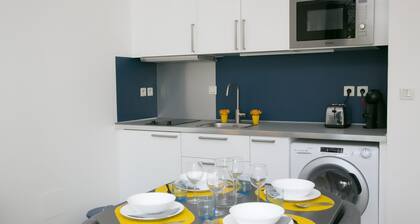 T2 proche Centre historique et Gare St-Roch + Parking