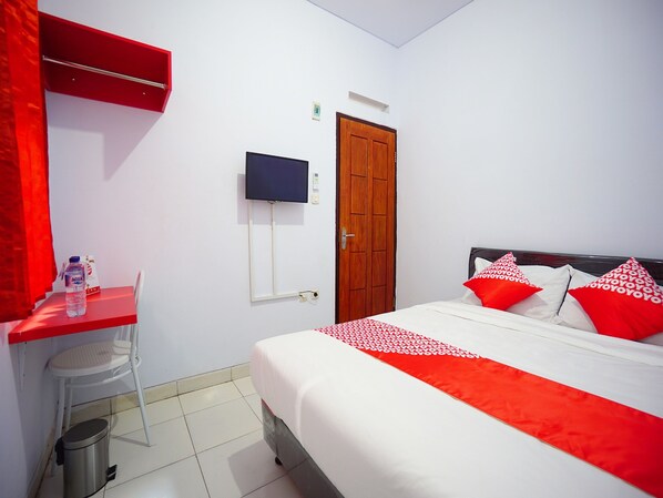 Habitación doble estándar | Escritorio, wifi gratis y ropa de cama 