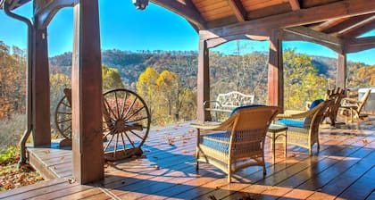 Bearwallow Cottage | Mountain Cottage with Hiking, Biking, and Views!
