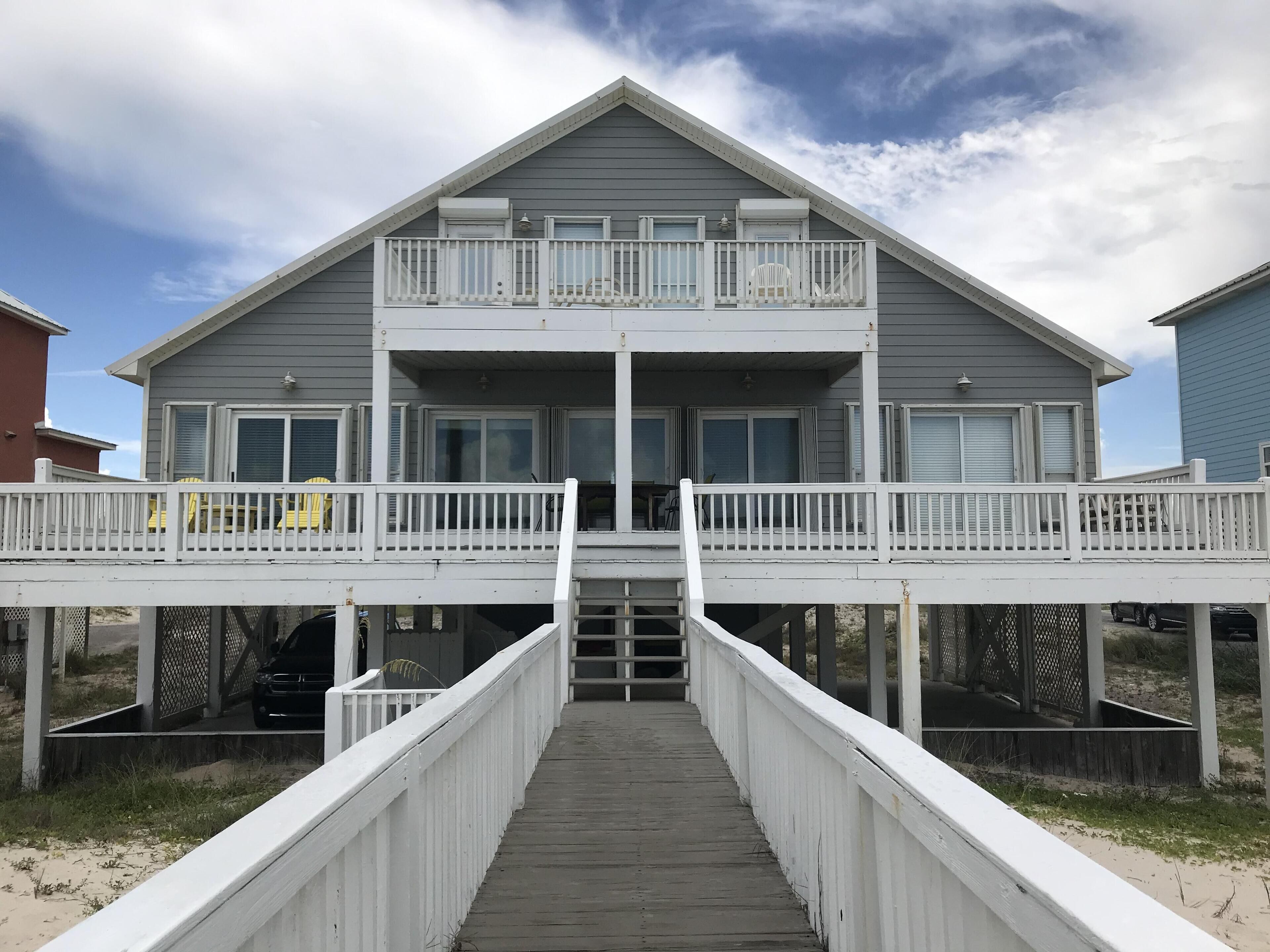 Beautiful beachfront property, single family home