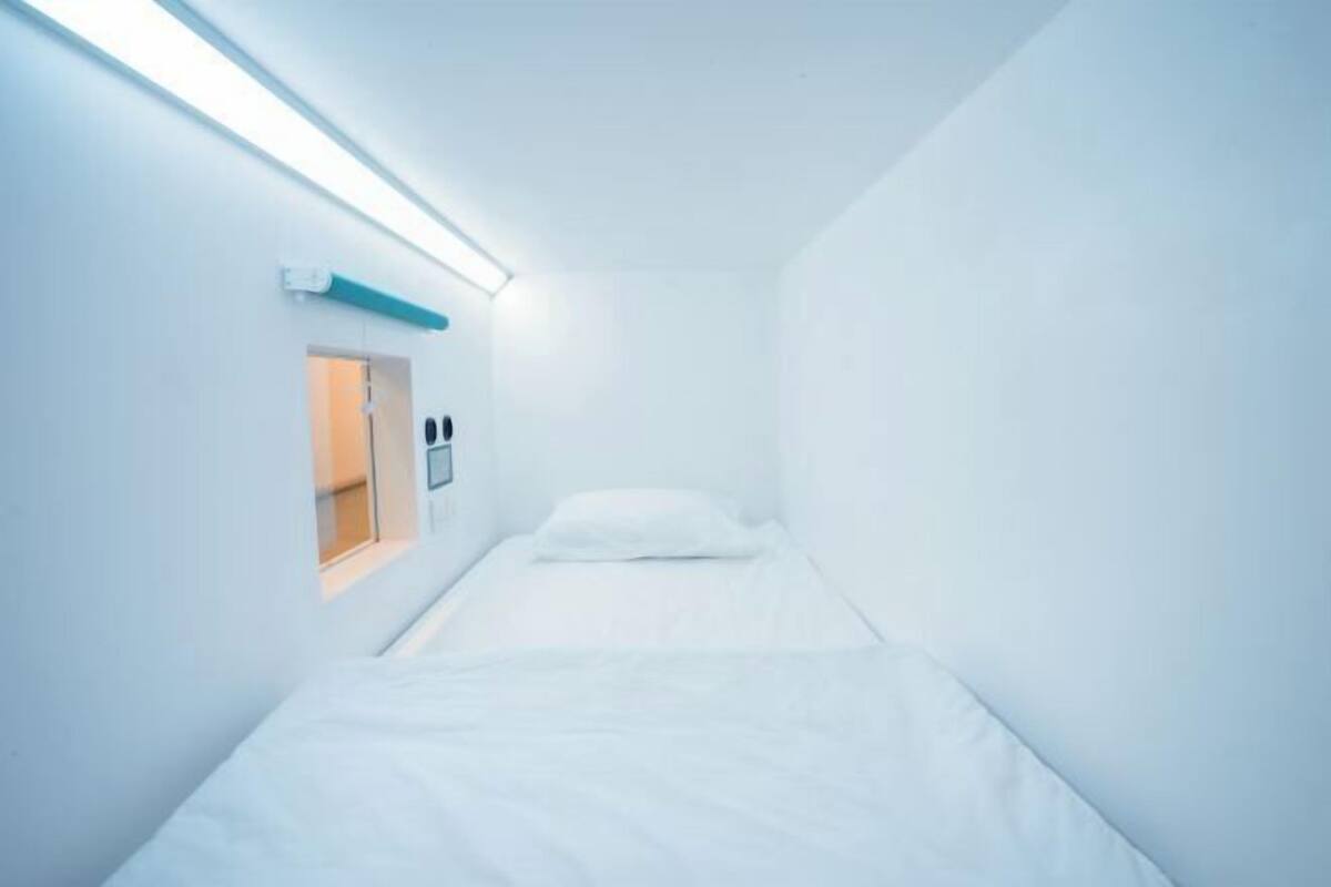 Geluiddichte muren, gratis wifi, beddengoed