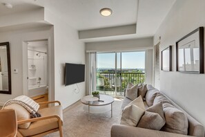 Smart TV, table football, ping pong, books