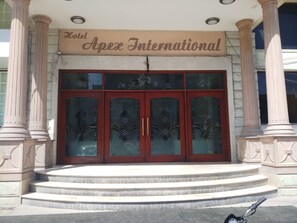 Entrée de l’hébergement