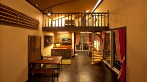 Room (B-2F-3) | Living area | Flat-screen TV - Monopoly Pension (Gyeongju)