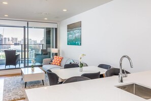 Apartment, 2 Bedrooms | Living area - Brand New 2 Bedroom on Queen Street (Auckland)