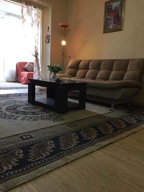 Living area - Apartment on Dimitri Uznaze (Tbilisi)