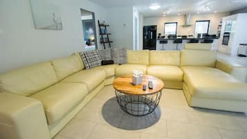House, 3 Bedrooms | Living area | TV