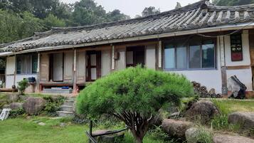 Façade de l’hébergement