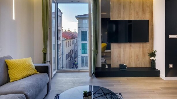 Leilighet, 1 soverom | Oppholdsområde