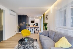 Apartment, 1 Bedroom | Living area | Flat-screen TV - Marcius Luxury Apartment (Zadar)