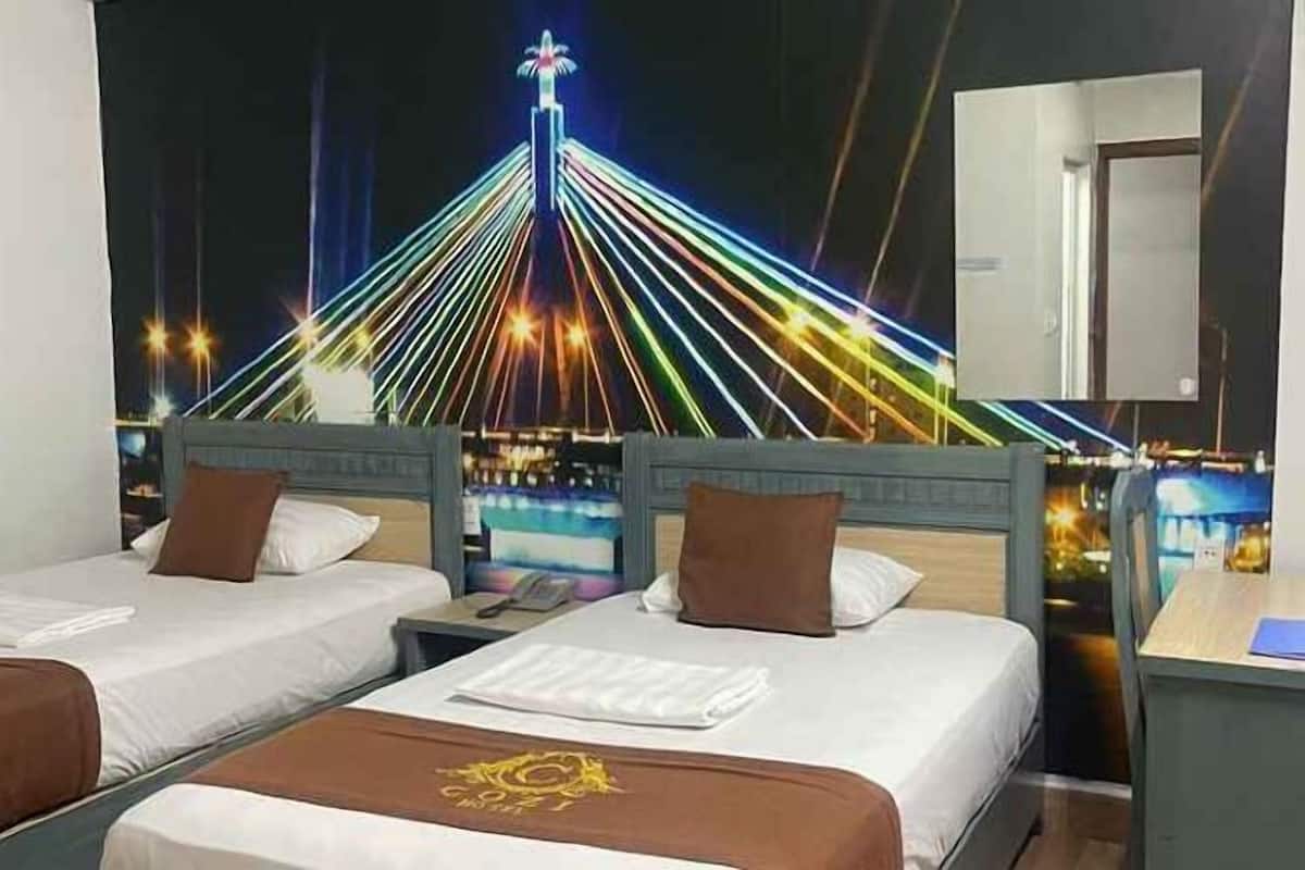 迷你吧、書桌、隔音、免費 Wi-Fi