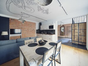 Apartment, Ground Floor | Living area - Habitat Apartments (Kraków)