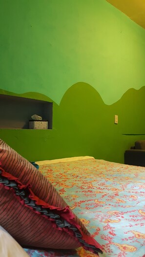 Individually furnished, rollaway beds