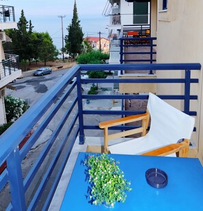 Balcony view - Ritsoni Studios (Istiaia-Aidipsos)