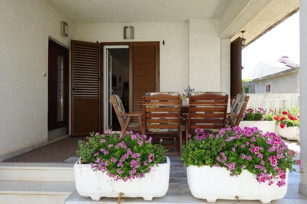Apartment, Ground Floor | Terrace/patio - Apartment Sonja (Nin)