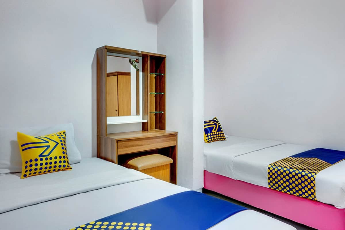 Chambre Ăconomique avec lits jumeaux