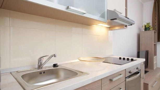 Apartment, 2 Bedrooms, Ground Floor (South) | Private kitchen | Fridge, oven, stovetop, electric kettle - LCT Bacvice Bay Apartment (Split)