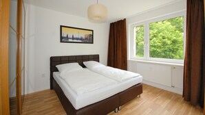 2 chambres, fer et planche à repasser, Wi-Fi gratuit