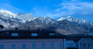 Chambre quadruple panoramique | Vue sur la montagne