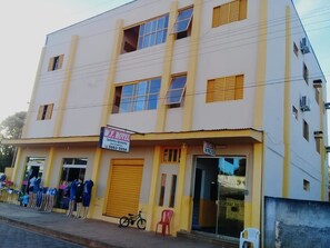 Fassade der Unterkunft