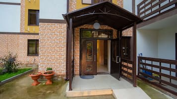 Fassade der Unterkunft