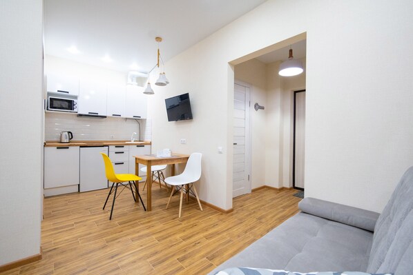 Living area - More Apartments na GES 5 - 1 (Krasnaya Polyana)