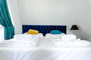 Apartamento superluxo, 3 quartos, para não fumantes, 2 banheiros | 3 quartos, cofres nos quartos, ferros/tábuas de passar roupa