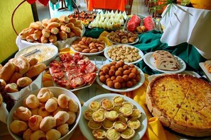 Frokostbuffé er inkludert hver dag