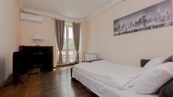 Comfort Apartment | 2 bilik tidur, peralatan tempat tidur hipoalergenik, meja