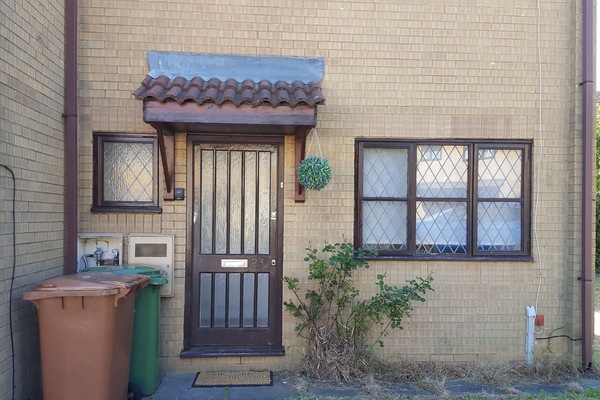 Fassade der Unterkunft