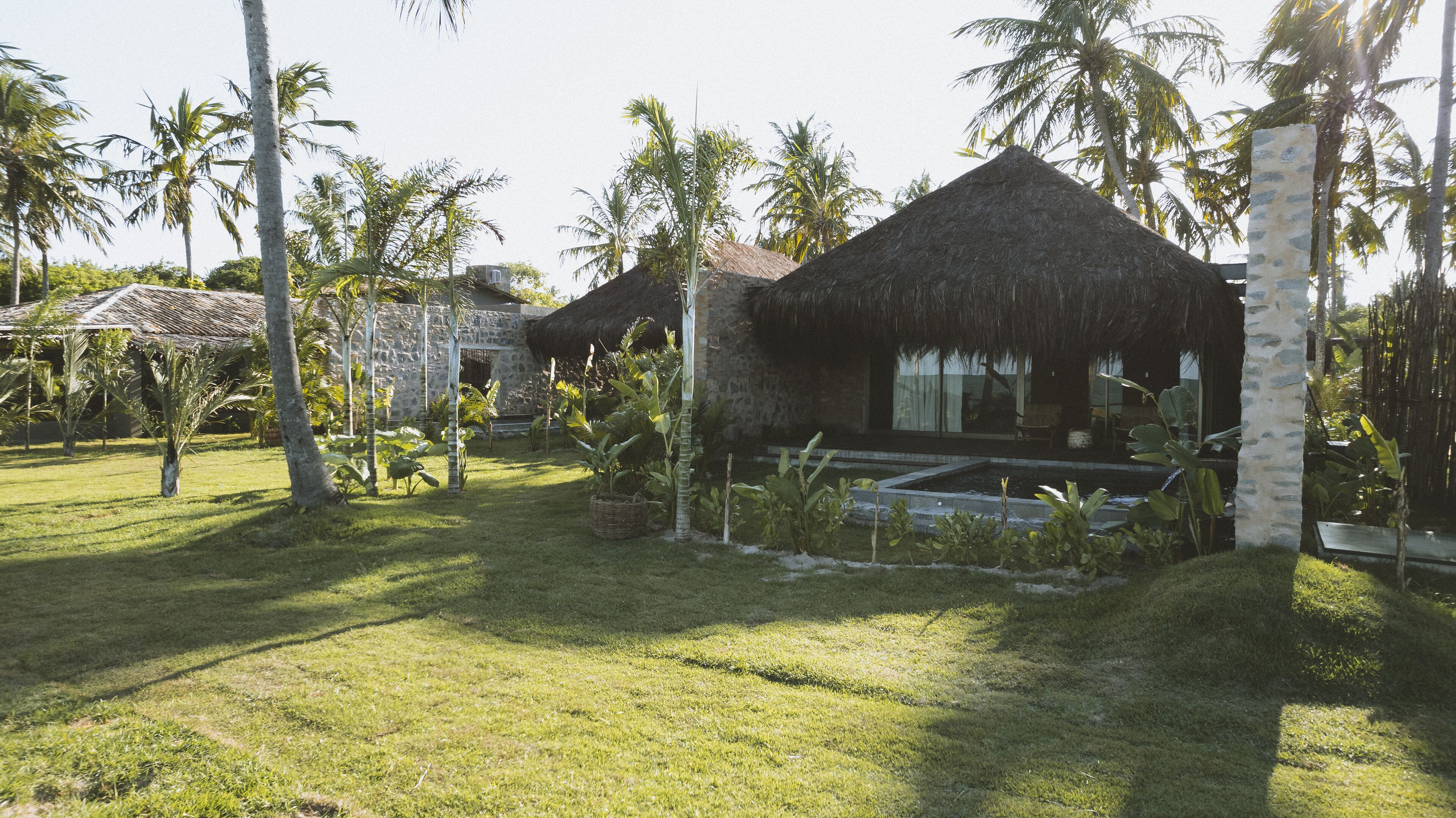 Bangalô Paru | Sängtillbehör av högsta kvalitet, bäddmadrasser och minibar