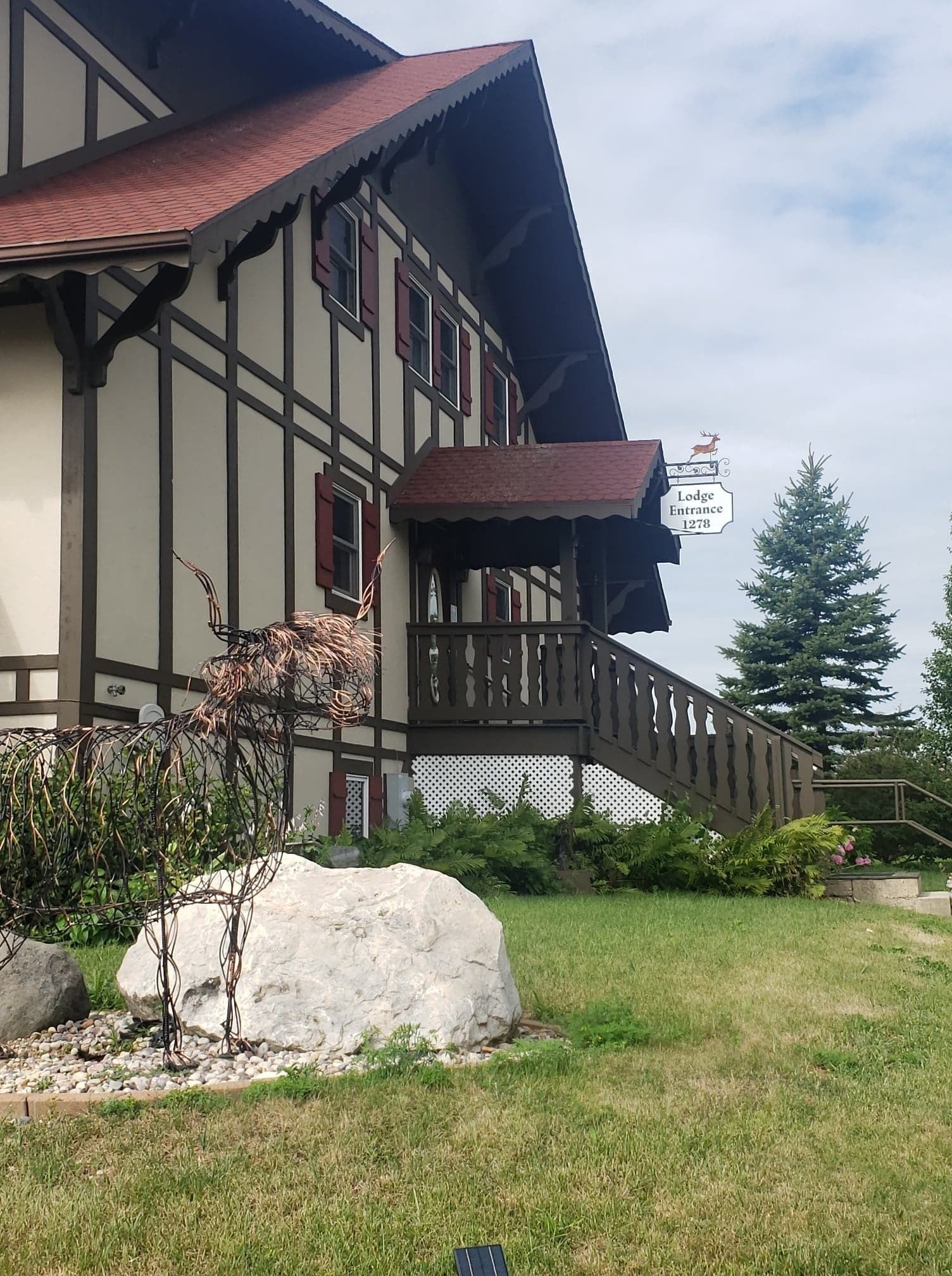 Exterior detail