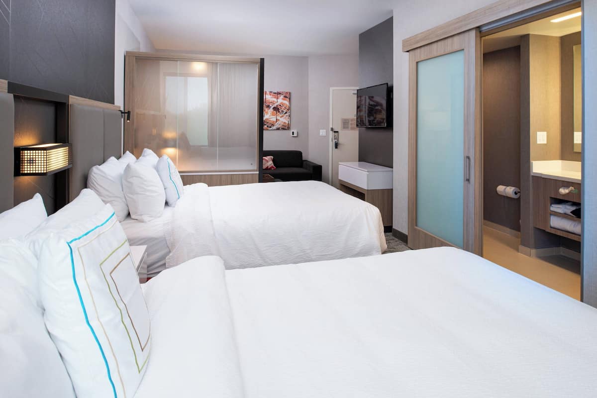 suite, multiple beds, non smoking | 1 bedroom, individually furnished, desk, laptop workspace