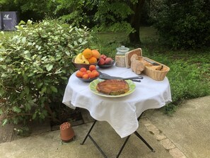 Middag serveres