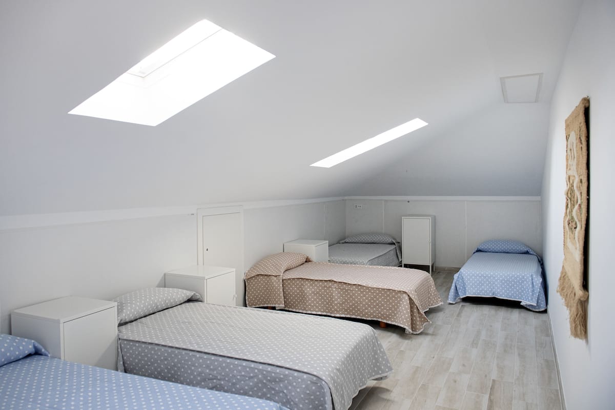Economy Shared Dormitory, Men only, Shared Bathroom (1 bed in a 6-Bed Dormitory Room) | Rollaway beds (surcharge), WiFi (free), individually furnished