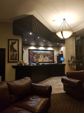Lobby sitting area