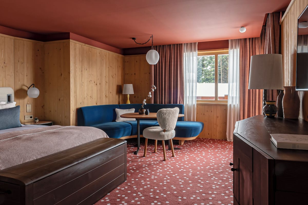 Studiosuite – deluxe | Sengetøy av topp kvalitet, minibar, safe på rommet og blendingsgardiner