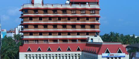 Voorkant van accommodatie