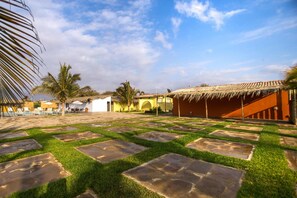 Overnattingsstedets uteområder