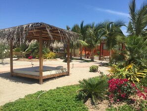 Overnattingsstedets uteområder