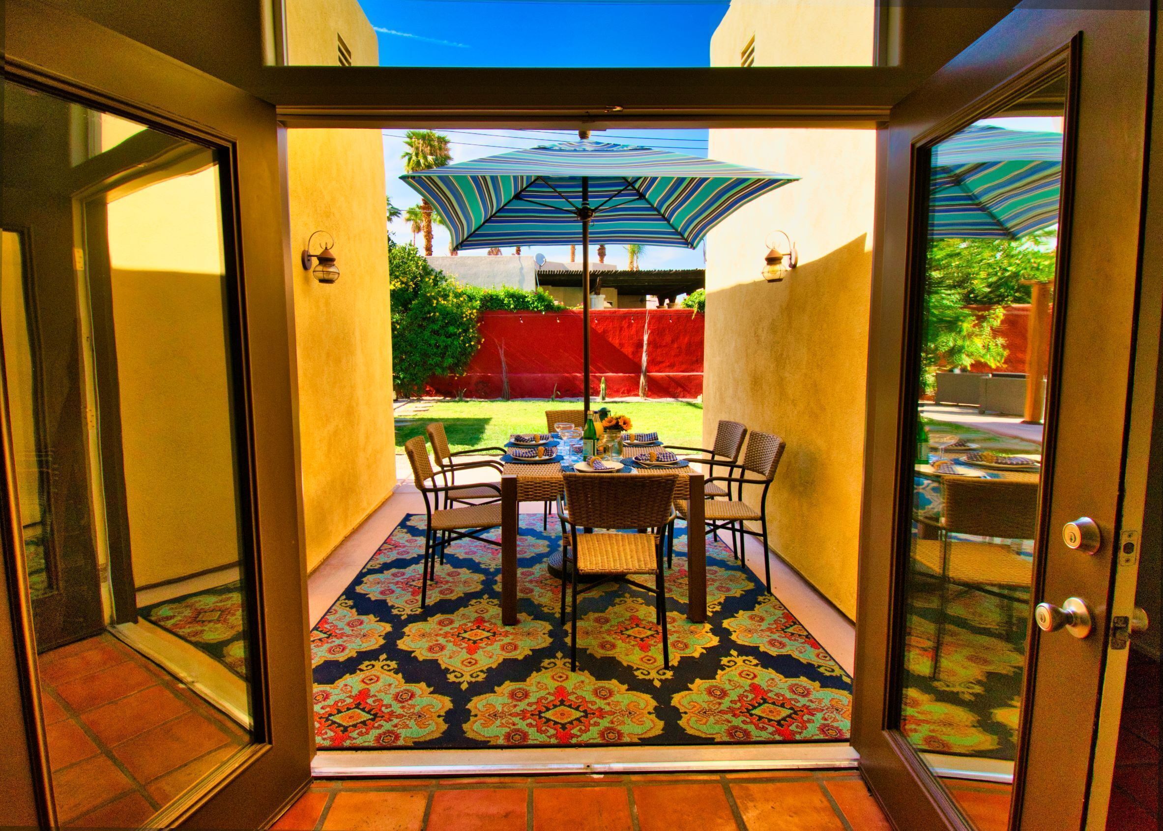 Patio from the Living Room