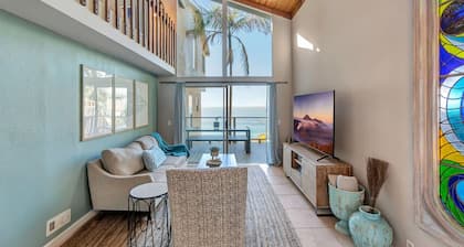 OCEAN FRONT! Private stairs from home to BEACH! Unit A