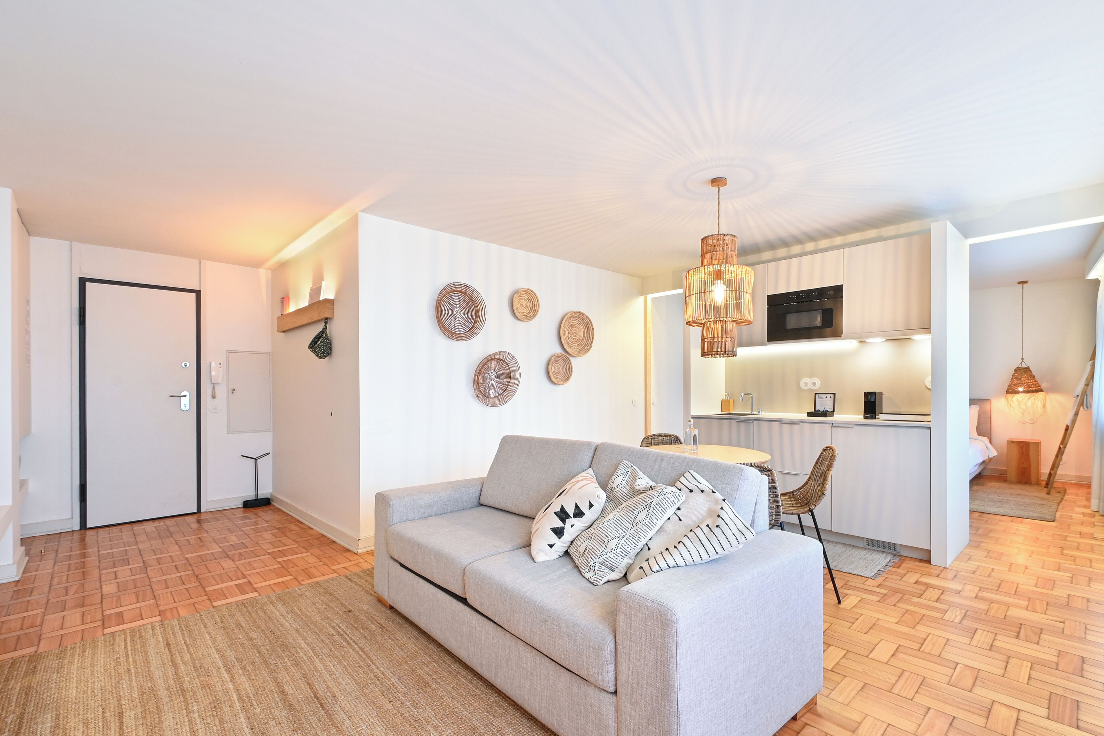 华丽开间 (204) | 起居区 | 平板电视