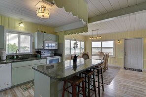 Condo, Multiple Beds (Estero Bay 2nd Floor Apartment) | Private kitchen | Fridge, microwave, stovetop, dishwasher - Estero Bay 2nd Floor Apartment (Fort Myers Beach)