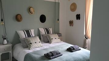 2 soverom, strykejern/-brett, wi-fi og sengetøy