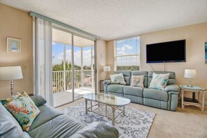 Studio, 1 King Bed (Beach & Tennis 2303) | Living room | TV - Beach & Tennis 2303 (Bonita Springs)