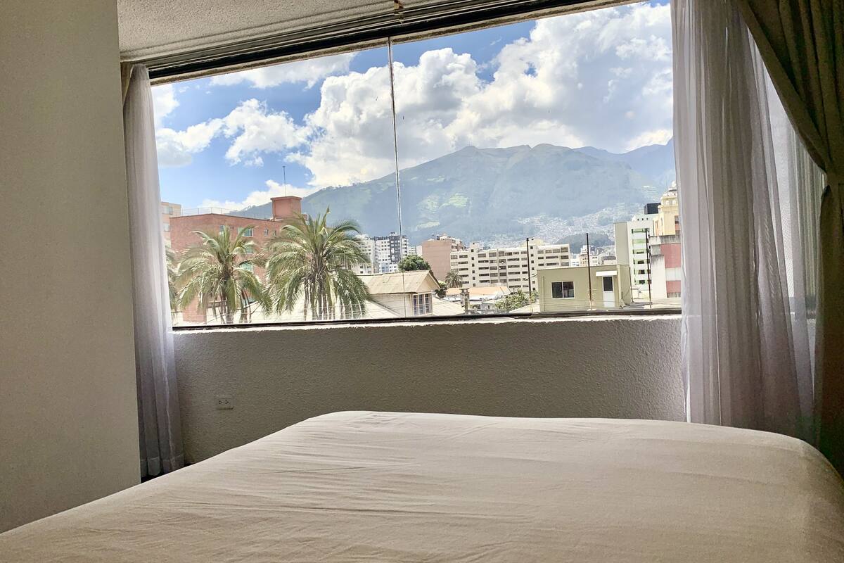 Panoramic Loft, 1 Double Bed, Refrigerator & Microwave, Mountain View