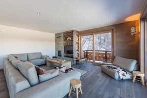 TV, fireplace, DVD player - Le Refuge 2 - Spa access (Haute-Nendaz)